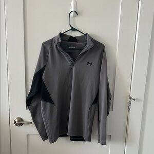 Under Armour Gray Quarter-Zip Pullover